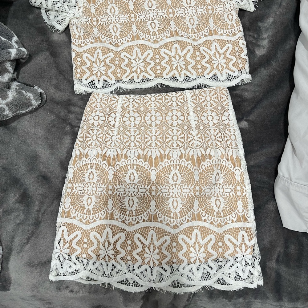 Lace formal set